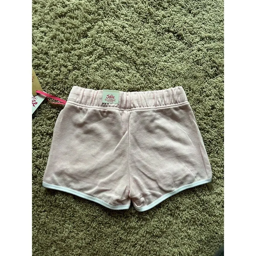 LOT of 3 JUSTICE size 7/8 DOLPHIN SHORTS Pink Blue Black NEW WITH TAGS Q24